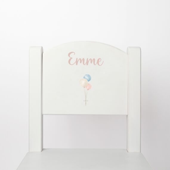 Bedrukte kinderstoel - Balloons - Sfeerbeeld 2