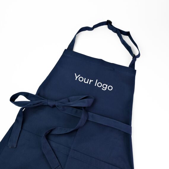 Gepersonaliseerde keukenschort - Met logo - Sfeerbeeld 1