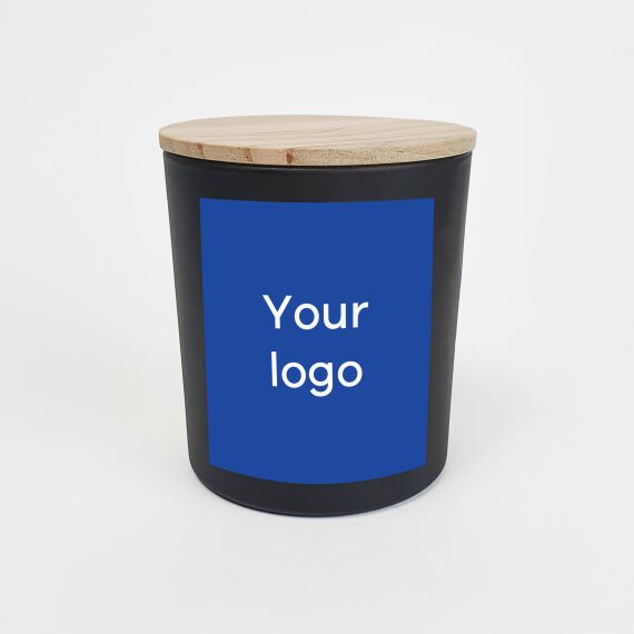 Mat zwarte geurkaars - Sfeerbeeld 2