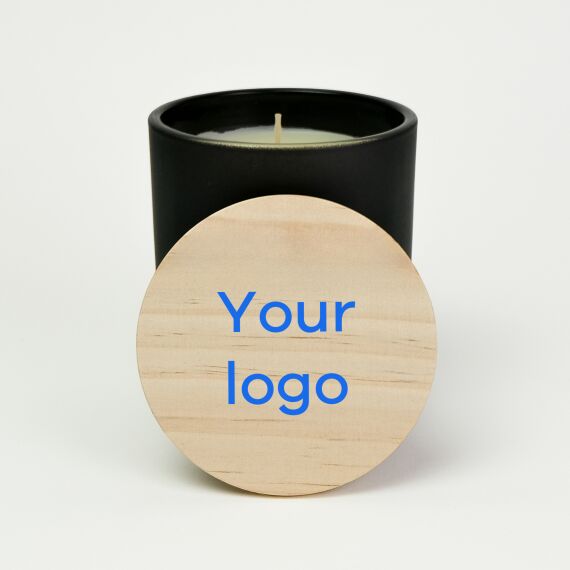 Mat zwarte geurkaars - Sfeerbeeld 3